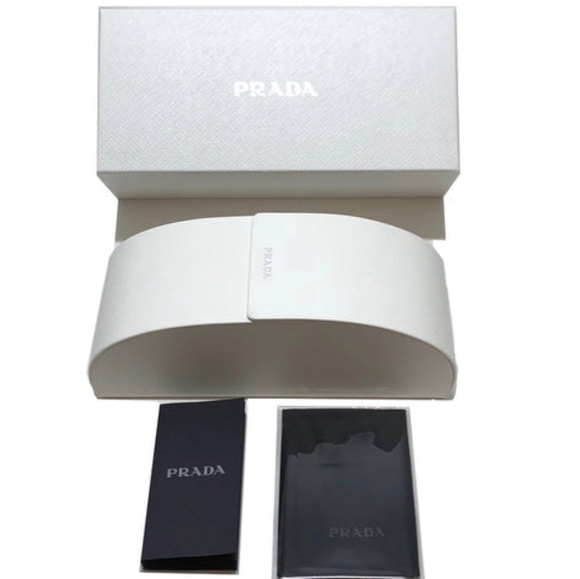 NEW PRADA PR17WS WHITE WOMEN'S RECTANGLE PR 17WS 1425S0 EYEWEAR SPR 17W - Picture 11 of 11